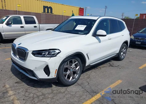 2023 BMW X3 Sdrive30I from USA, damaged, VIN 5UX43DP04P9P48289